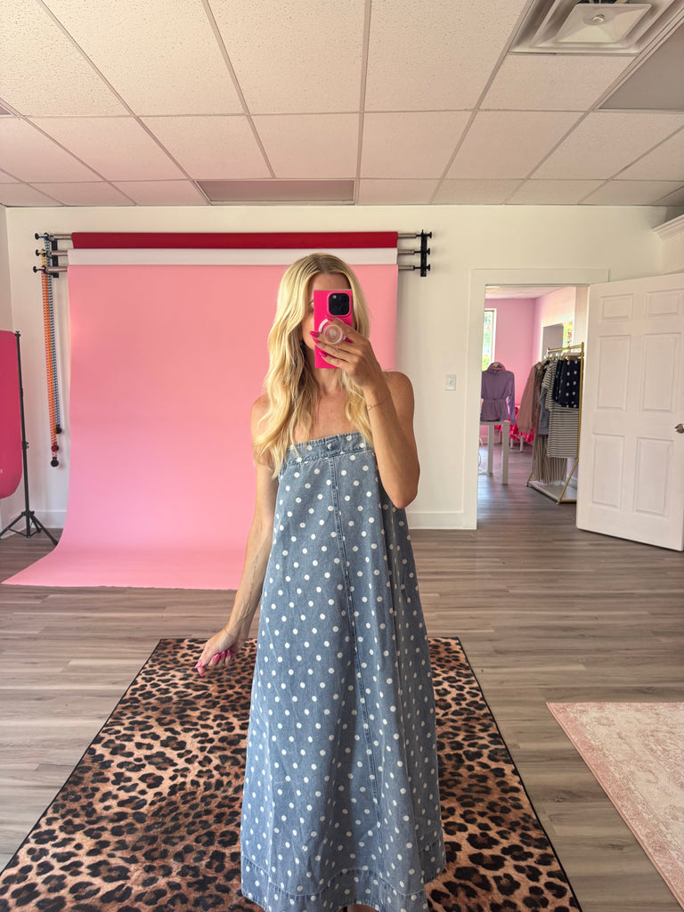 pink denim midi dress Buy Sosandar Pink Denim Fit & Flare Midi Dress from Next USA
