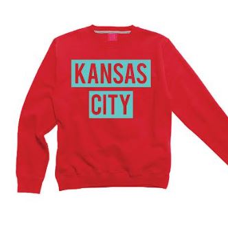 Grey Kansas City Crown Sweatshirt – Pink Dinosaur Boutique